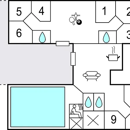 Ferienhaus Aqua 298